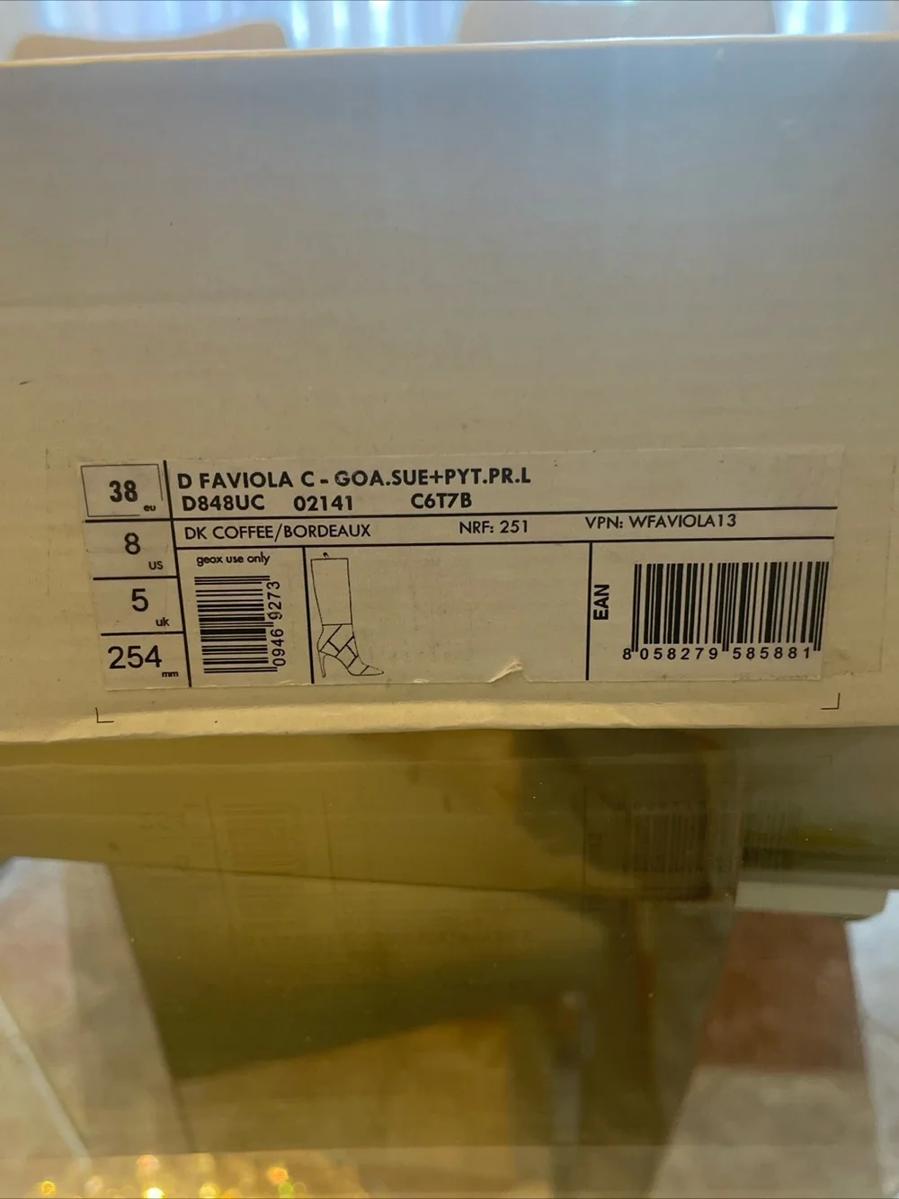 BNWB Geox Respira  Boots women Leather/Suede Size US 7 - EUR 38